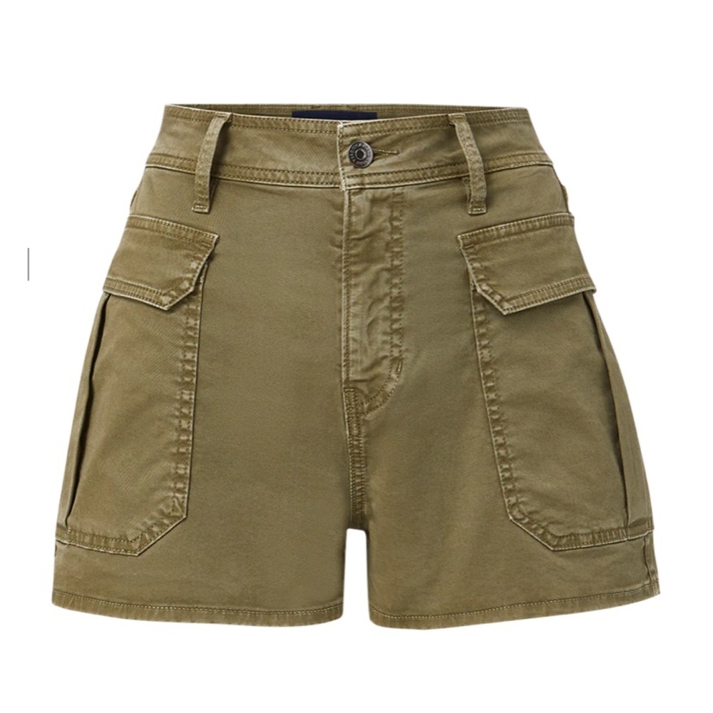 Veronica Beard Olive Cargo Shorts